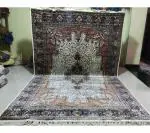 Hand Knotted Art silk Carpet Size 6'x9' Feet Traditional Antique Handicraft by Navratan Carpets Pvt. Ltd.