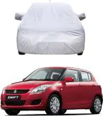 CARNEST Car Cover For Maruti Suzuki Swift (With Mirror Pockets) (Silver, For 2008, 2009, 2006, 2007, 2013, 2005, 2014, 2015, 2012, 2011, 2010, 2016, 2017 Models)
