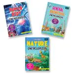 BOOKFORD Young Mind Encyclopedia - Set of 3 Books - General Knowledge, Human Body, and Nature Encyclopedia For Kids BookFord Publications