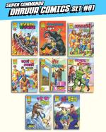 Raj Comics Super Commando Dhruva Comics Collection #01 Set of 8 - Hindi