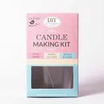 Little Birdie Crisp Apple, Vanilla Caramel, Balsam, Cedar Wax Diy Candle Making Kit-3 Layered Candle, Crisp Apple, Vanilla Caramel, Balsam And Cedar Each Bag, 40 G