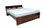 TG Furniture Mayor Brown Natural Finish Solid Sheesham Wood King Size Bed 74 x 88 x 31.5 inch
