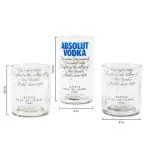 Kavi Absolut Whiskey Glasses (Set of 3)