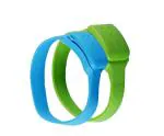 LeevMe Silicon Mosquito Repellent Bands with Natural Ingredients_ For Indoor and Outdoor - 40 Days Use (2 Bands)