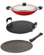 Nirlon Non-stick Chemical Free Kitchen Cooking Utensil Combo Set