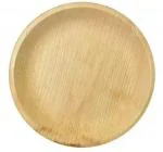 Prakritii Cultivating Green Areca Leaf 9 inch Round shallow Plate (Pack of 25) Biodegradable plates | Compostable plates | Eco-friendly plates | Sustainable plates | Natural plates | Palm leaf plates| Organic plates | Vegan plates | Disposable plate |
