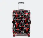 COOP Polypropylene Hard Sided Double Spinner Wheel Luggage/Trolley Bag/Suitcase