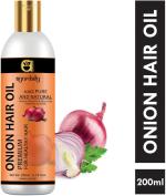 Ayurdaily Red Onion Anti Hair Loss And Growth Oil With Pure Argan Rosemary, 200 Ml