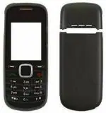Imbi Black Plastic Back Panel For Nokia 1661