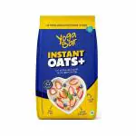 Yogabar Instant Oats 1Kg | Premium Oats, Ready to Cook, Gluten Free Oats with High Fibre, 100% Whole Grain, Non-GMO, 1Kg