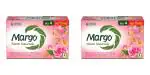 Margo Neem Naturals Almond Oil & Rose 100 g each ((Buy 4 Get 1 Free) | pack of 2
