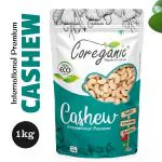 Coreganic 1kg 100% Natural International Premium Whole Cashews