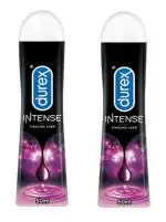 Durex Intense Tingling Lubricant Gel, 50 ml Pack of 2