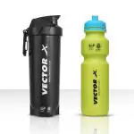 Vector X Energy Shaker Bottle & Invader Sipper For Protein Shake Gym Sipper