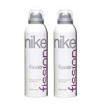 Nike Women Fission Deodorant 200 ml (Pack of 2)