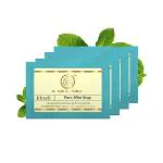 Khadi Natural Pure Mint Soap Pack Of 4 Soaps - 500 Gm