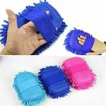 ULTRAZON Wet/Dry Cleaning Soft Sponge glove,Car clean Sponge Glove(Microfiber Sponge Glove Set Of 3)