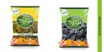 Pink Delight Long Green Raisins\Kishmish 500 Gm + Black Kishmish (Kali Draksh) 500 Gm | 1 Kg Combo