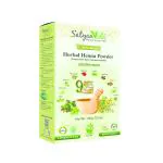SatyaaVeda Organique 200 Gram Herbal Henna (Mehndi) Powder,blended with Amla, Reetha, Shikakai, Aloe Vera, Brahmi, Bhringraj, Hibiscus, Methi, and Neem I100% Natural & Premium Powder I For Hair Care & Growth I For Hair Colouring I 200 grams (Pack of 1)