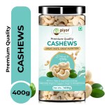 PIYOR Premium Plain Raw Cashews Nuts (W320) 400G | Kaju