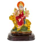 SoilMade Sherawali Mata Multicolor Size Approx 10 CM