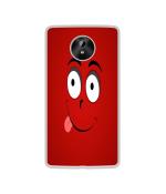 Casotec Greedy Smile DesignPrinted Silicon Soft TPU Back Case Cover for Micromax Canvas Mega 2 Q426