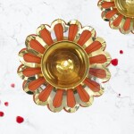 pujaNpujari Brass Table Diya (Height: 2 inch)