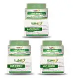 Subaxo Herbal Anti Pimple Face Gel | Pimple Remover Face Gel | Ayurvedic Cream Gel | Reduce Pimples | Oil Control | Softens The Skin | Herbal Face Gel | Aloevera Gel| Pack of 3 Pc, Each 50 Ml