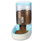 Petvogue Dog, Cat Pet Feeder Food Dispenser, Blue