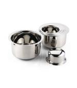 Kitchen Krafts Round Stainless Steel Tope 9 pcs