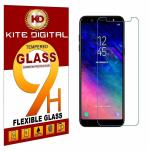 Kite Digital Samsung J4 PLUS Premium Tempered Glass Screen Protector Slim 9H Hardness 2.5D