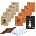 ROYAL SWAG Herbal Cigarette Frutta, Clove Flavoured (200 Sticks) 100% NO Nicotine & NO Tobacco - Helps To Quit Smoking(Smoking Cessation) With 100% Natural 20ML Shot Anti Addiction Spray | Pack Of 200