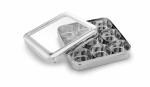 Bluebird Stainless Steel Square Masala (Spice) Daani/Box/Dabba/Organiser (See through lid) with 9 containers (Large size) for storing spices