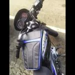 GO STAR GO BAJAJ PLATINA 100. 110 ES HEAVY TANK COVER Strap Bajaj Platina Bike Tank Cover (5 L)