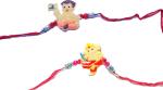 Kavim Kids KARA 22214 Assorted Rakhi Set (Chota Bheem and Ganesh Ji Rakhi)
