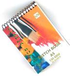 SHARMA BUSINESS Artists Sketch Book Wiro Bound A5 For Drawing Painting and Sketching Set of 1