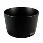 Hanumex Camera Lens Hood For Canon EOS 18-55mm 55-250mm (Black)