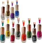 Orimes Color Rich Toxic Free Perfection Shine Nail Polish Make Your Colourful Nails(Pack Of 4)