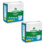 CAREAGE Premium Adult Diaper Pants Large (L) Size, Waist Size (27