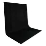 Digiom 6x8 Feet Black Curtain for Photo Shoot Black Background, Backdrop, Screen for Photography, VFX Editing, YouTube