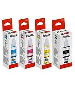 CANON GI790 INK Cartridge Pack Of 4 For Use Pixma G1000, G2000, G3000 Printers