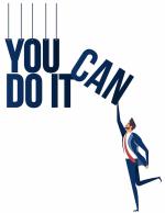 CVANU You can Do It Positive Quotes Wall Sticker for Walls Decor