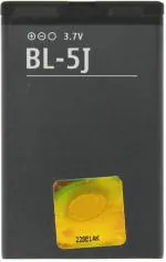 MobCrown Battery For Nokia 5228, 5230, 5232, 5233, 5235, X1-01 Bl-5J