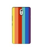 Casotec Rainbow Colors Design 3D Printed Hard Back Case Cover for Lenovo Vibe P1M