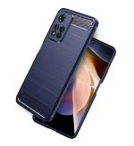 Golden Sand Carbon Fibre Case for Xiaomi 11i, Xiaomi 11i HyperCharge 5G Back Cover Case, Shockproof Rugged Durable Drop Protection Tested for Xiaomi 11i, Xiaomi 11i HyperCharge 5G, Blue