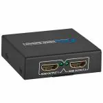 fdealz HDMI Splitter-1 Input to 2 Output-Full HD 1x2 Port Switch Adapter Audio Video Converter