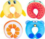 Ole Baby Multicolor Polyester Toons And Characters Baby Pillow (Pack Of 4)