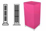 The Furnishing Tree Polyester Croma 47 L Tower Air Cooler Cover Pink