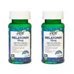 TEAM -RX Melatonin 10mg Night Time Sleep Aid 60 - Tablets_(Pack of 2)