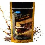 Argussy Coffe Bath Scrub Salt Softening and Exfoliating Vitamin E and Olive Oil - 280 g